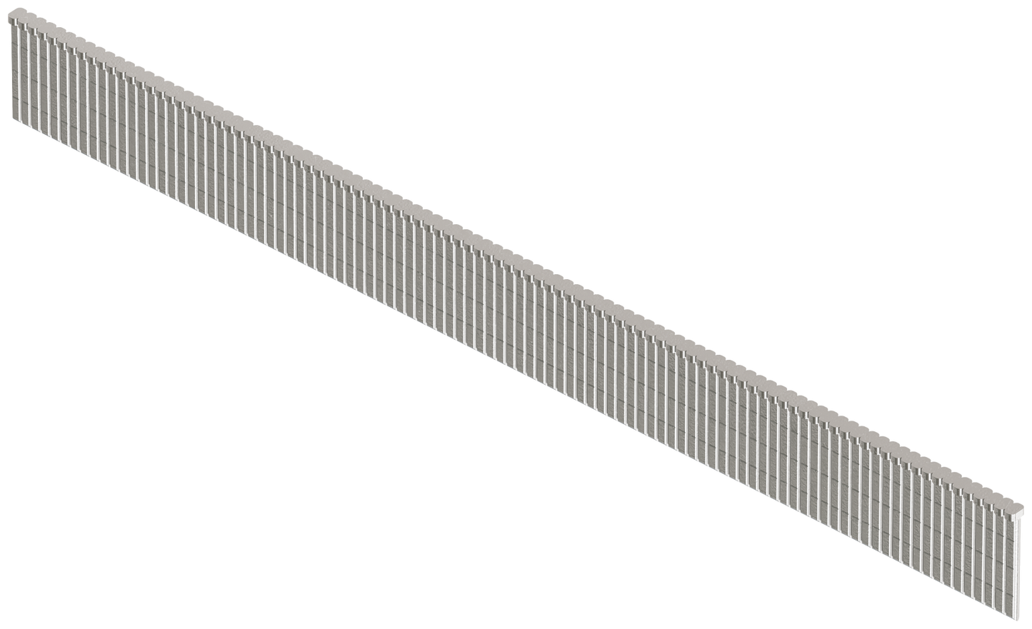 Simpson Strong-Tie T18N050FNJ Straight, Adhesive Collation, T-Style Head, 18-Gauge Brads — 1/2 in. Type 316 (5000-Qty) (Pack of 20)