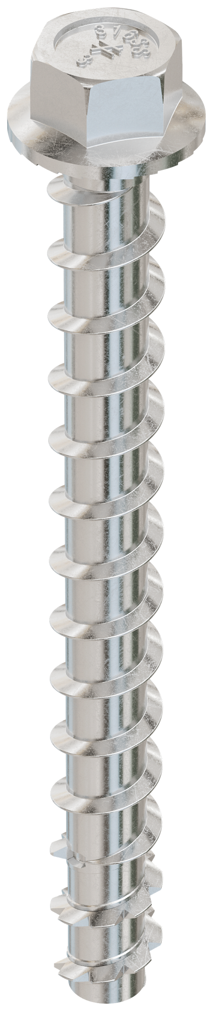 Simpson Strong-Tie THDC25300H6SS Titen HD® 1/4 in. x 3 in. Type 316 Stainless-Steel Heavy-Duty Screw Anchor (50-Qty) (Pack of 5)