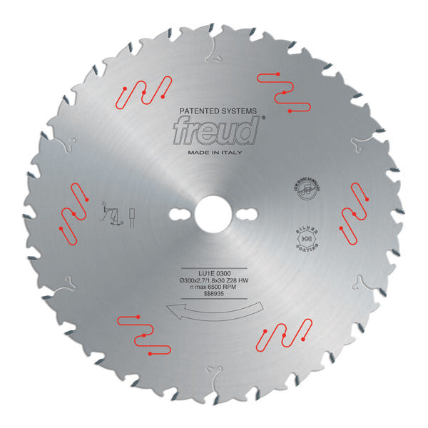 Freud 008925050711 300mm x 28T Thin Kerf Carbide Tipped Blade to Cut Solid Wood