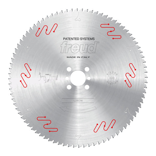 Freud 008925053231 350mm x 84T Medium to Thick Aluminum & Non-Ferrous Blades with or without Mechanical Clamping