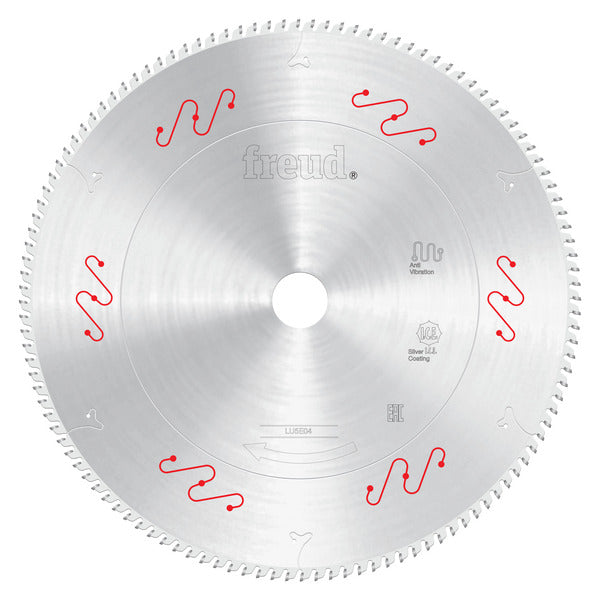 Freud 008925053804 255mm x 120T Ultra-Thin Aluminum & Non-Ferrous Blades with Mechanical Clamping