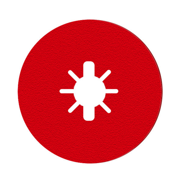 Diablo 008925093947 5" Fiber Disc, Aluminum Oxide, 36G 4Pk