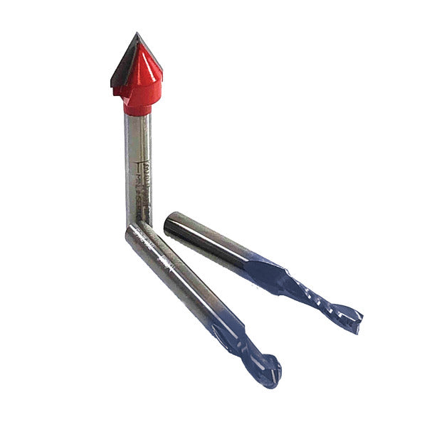 Freud 008925143116 3-Piece Carving Bit Set with 1/4" shanks