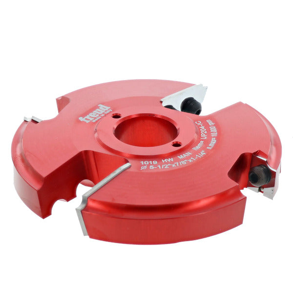 Freud 008925144069 5-1/2" (Dia.) 2+2 Advanced Design Raised Panel Insert Shaper Cutter for 5/8" Stock with 1-1/4" bore