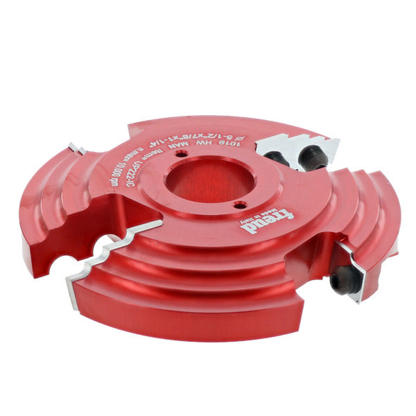 Freud 008925144267 5-1/2" (Dia.) 2+2 Advanced Design Raised Panel Insert Shaper Cutter for 3/4" Stock with 1-1/4" bore