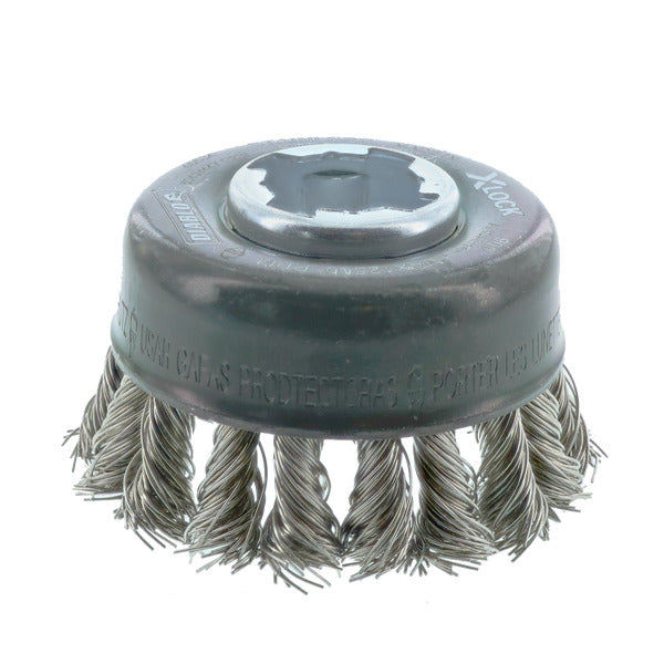 Diablo 008925147404 2-3/4 in. X-LOCK Stainless Steel Knot Cup Brush