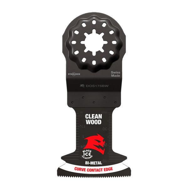 Diablo 008925170198 Diablo Demo Demon™ 1-3/4 in. Starlock Bi-Metal Oscillating Blade for Clean Wood