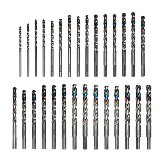 Juego de brocas Metal Demon™ Diablo DMD-S29 de 29 piezas para aceros dulces, endurecidos e inoxidables