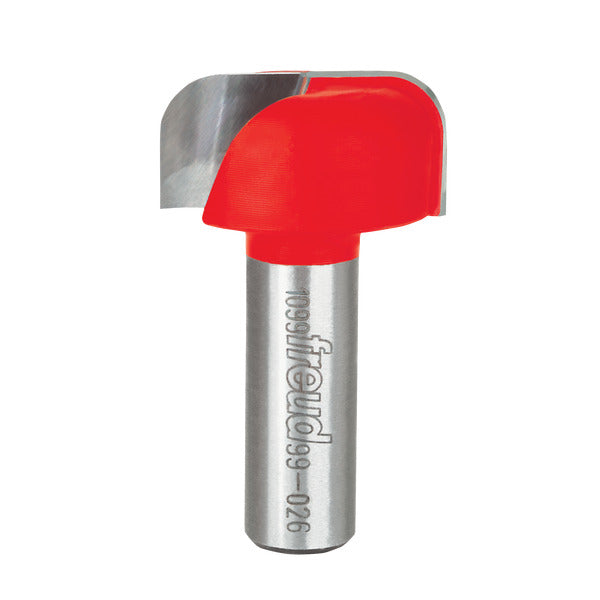 Freud 008925381686 1/4" Radius Dish Carving Bit with 1/2" shank, 2-1/16" overall length