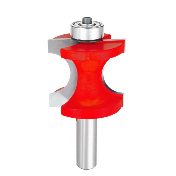 Freud 008925384380 1/2" Radius Half Round Bit with Bearing with 1/2" Shank