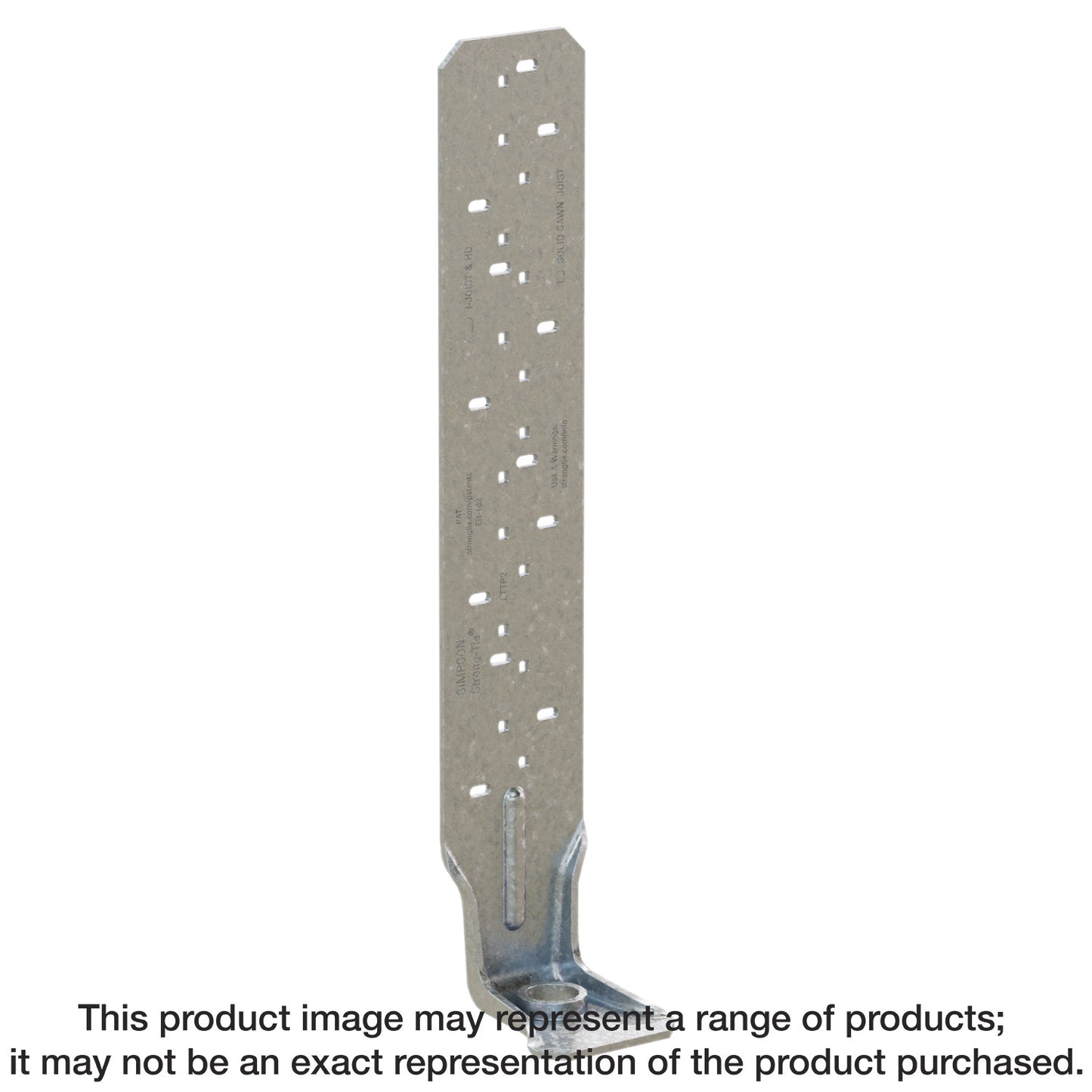 Simpson Strong-Tie LTTP2 LTT 14-15/16 in. 10-Gauge Light Tension Tie (Pack of 600)