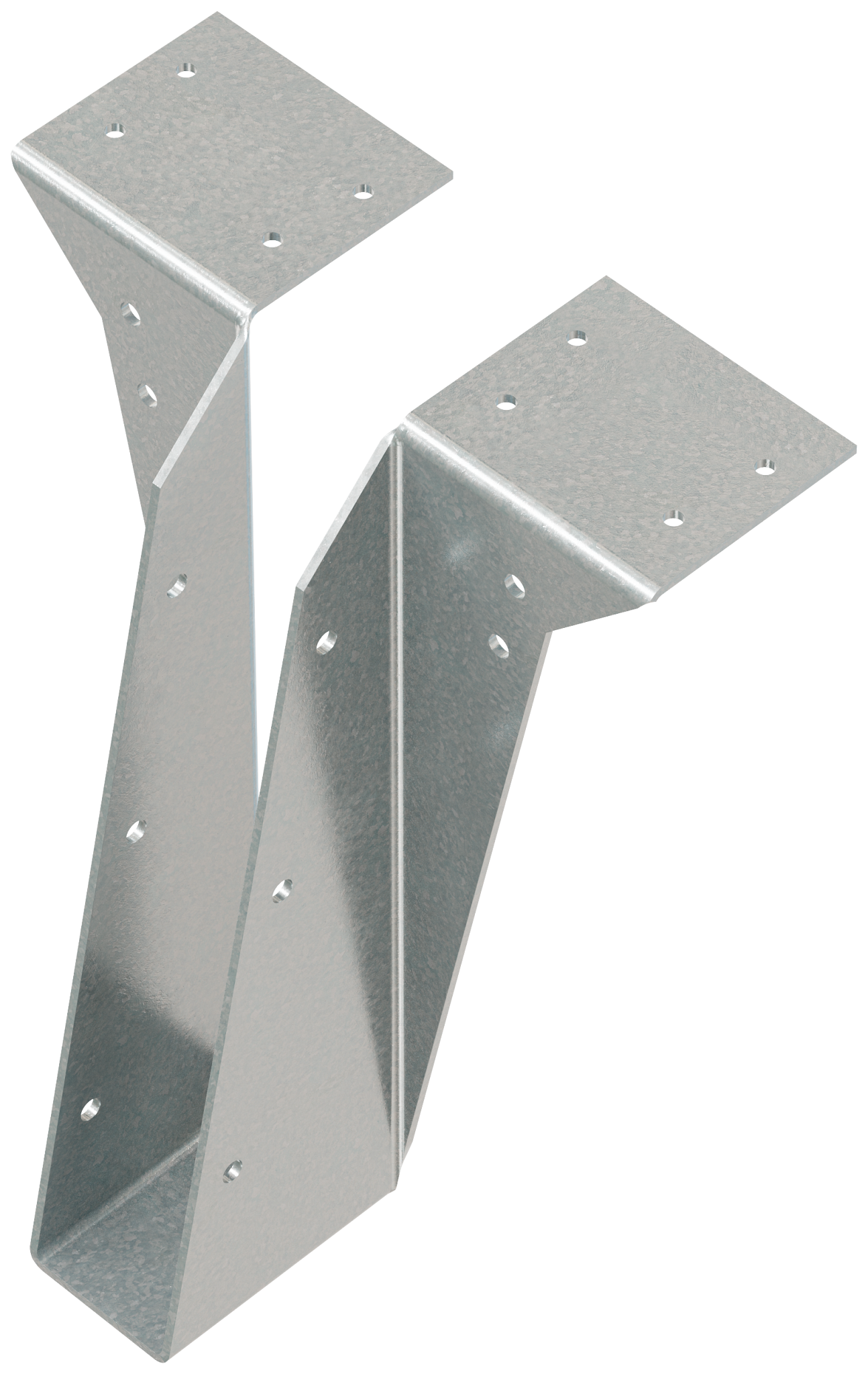 Simpson Strong-Tie S/B1.68/10 S/B 12 ga. Hanger for 1-5/8 in. x 10 in. Cold-Formed Steel Joist