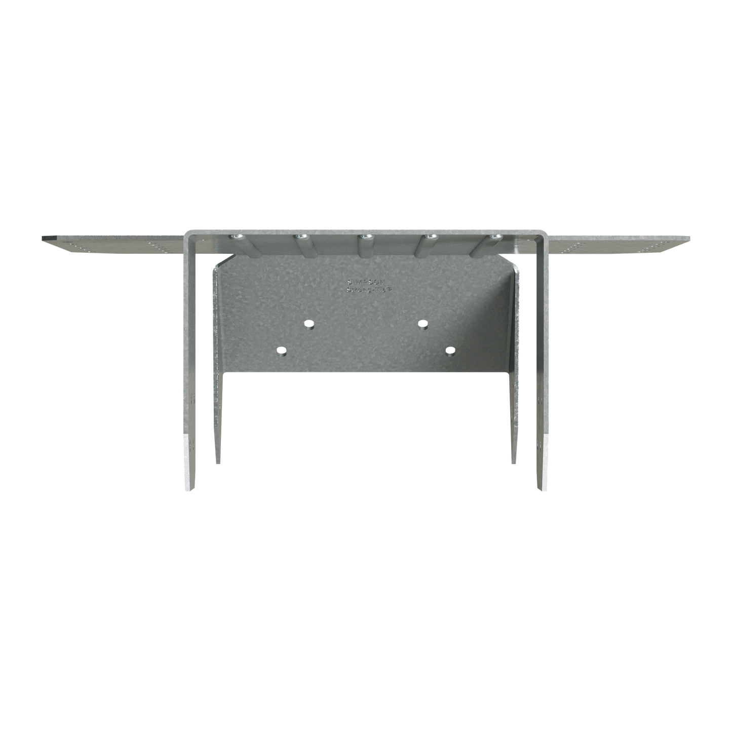 Simpson Strong-Tie LSU5.12 LSU Galvanized Adjustable Light Slopeable/Skewable U Hanger for 5x