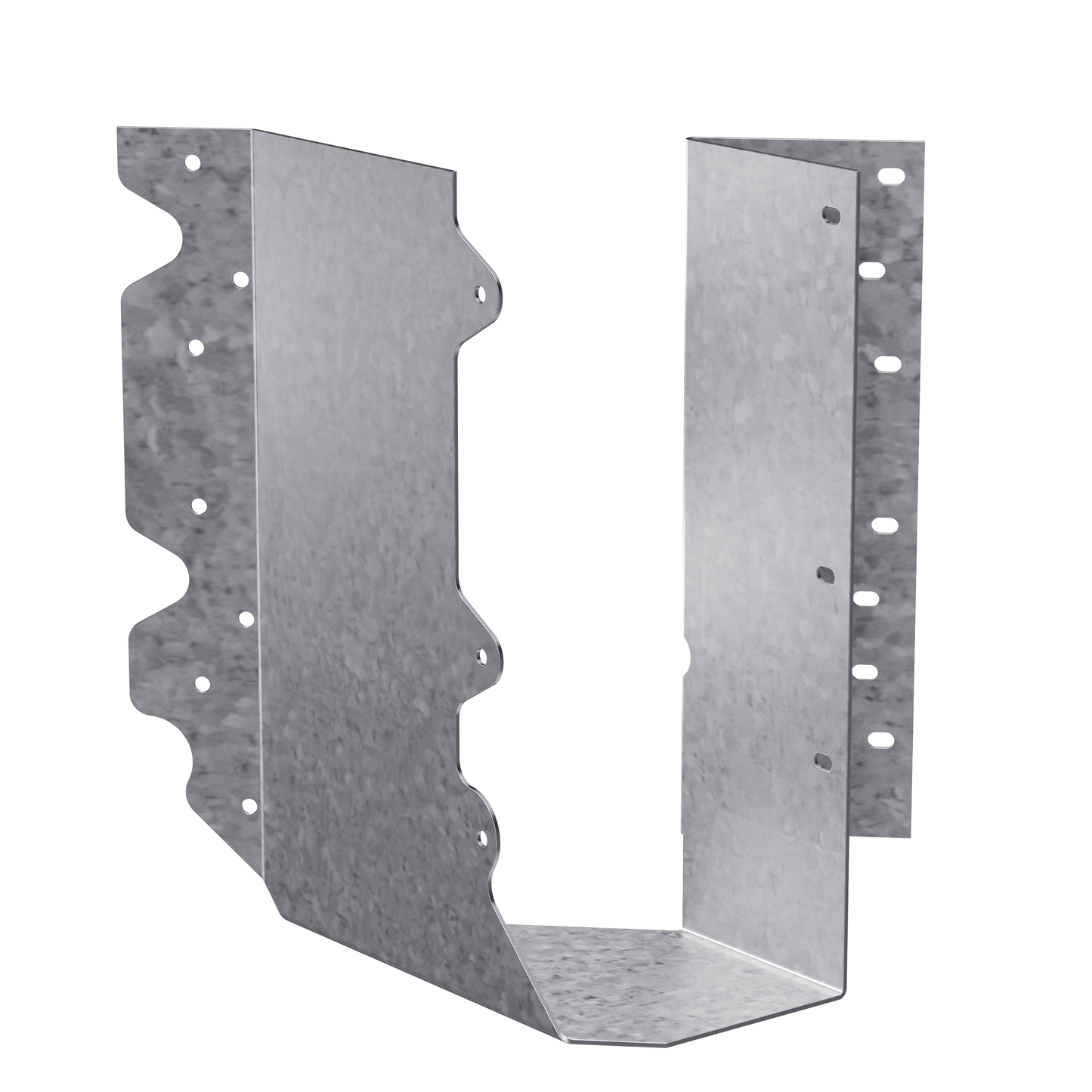 Simpson Strong-Tie SUR210-2 SUR Galvanized Joist Hanger for Double 2x10, Skewed Right