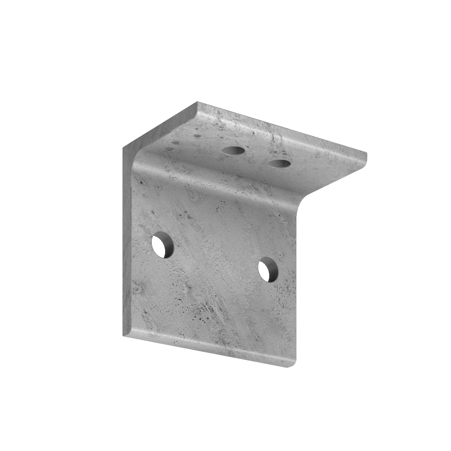 Simpson Strong-Tie EDAM3.5X5HDG EDAM 3-1/2 in. x 5 in. Hot-Dip Galvanized Elevated Deck Angle for Masonry (4-Qty)
