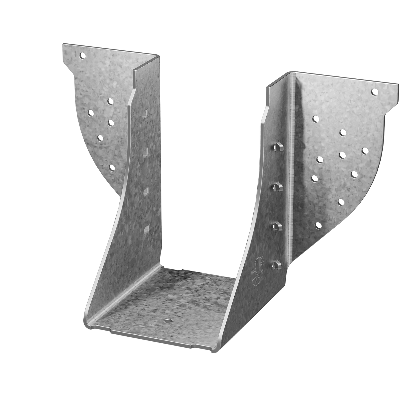 Simpson Strong-Tie HGUS26-2 HGUS® 5-7/16 in. Galvanized Face-Mount Joist Hanger for Double 2x Truss (Pack of 12)
