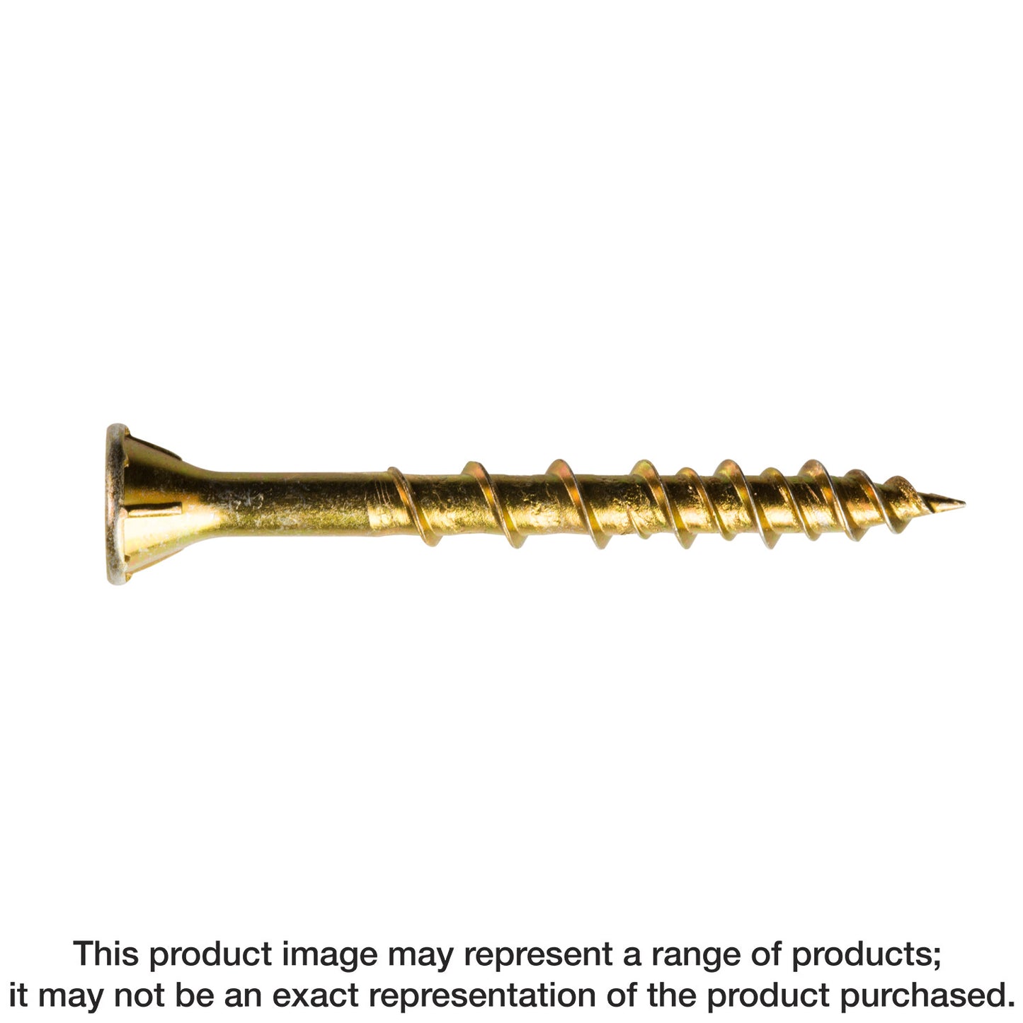 Simpson Strong-Tie WSV134S Strong-Drive® WSV SUBFLOOR Screw (Collated) — #9 x 1-3/4 in. T25, Yellow Zinc (2000-Qty)
