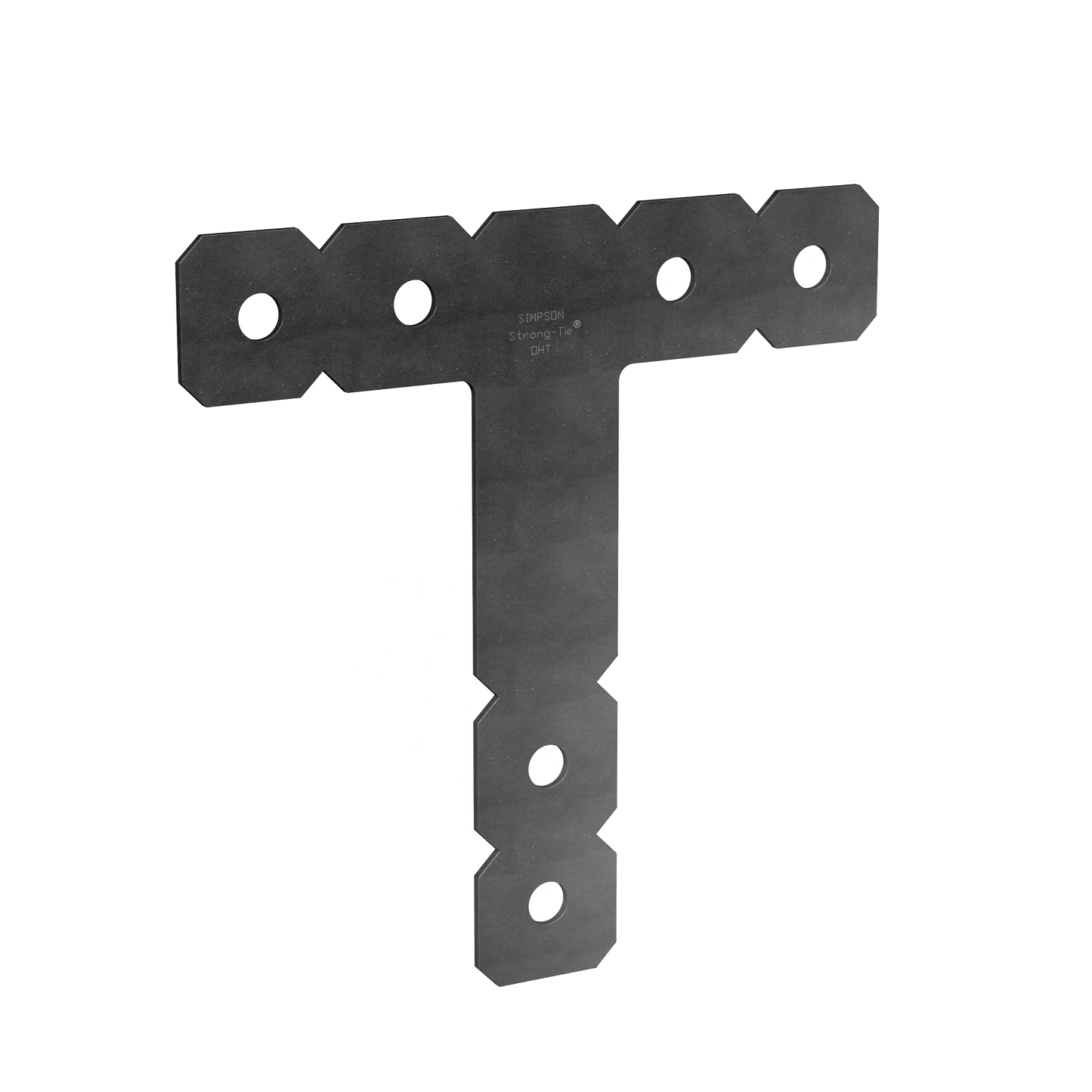 Simpson Strong-Tie OHT OHT 12 in. x 12 in. Black Powder-Coated Ornamental Heavy T Strap (Pack of 400)