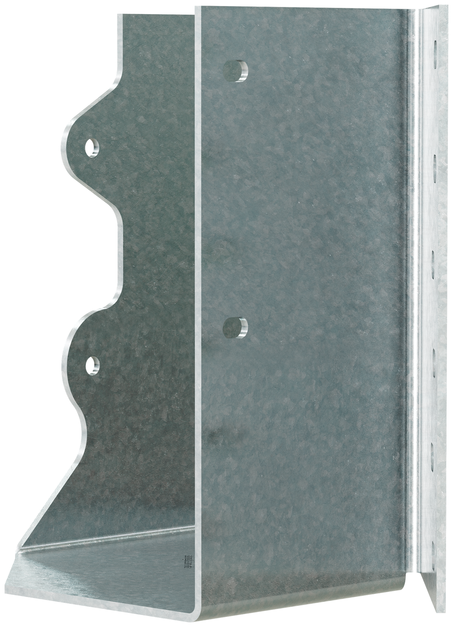 Simpson Strong-Tie HSUR46 HSUR Galvanized Joist Hanger for 4x6, Skewed Right