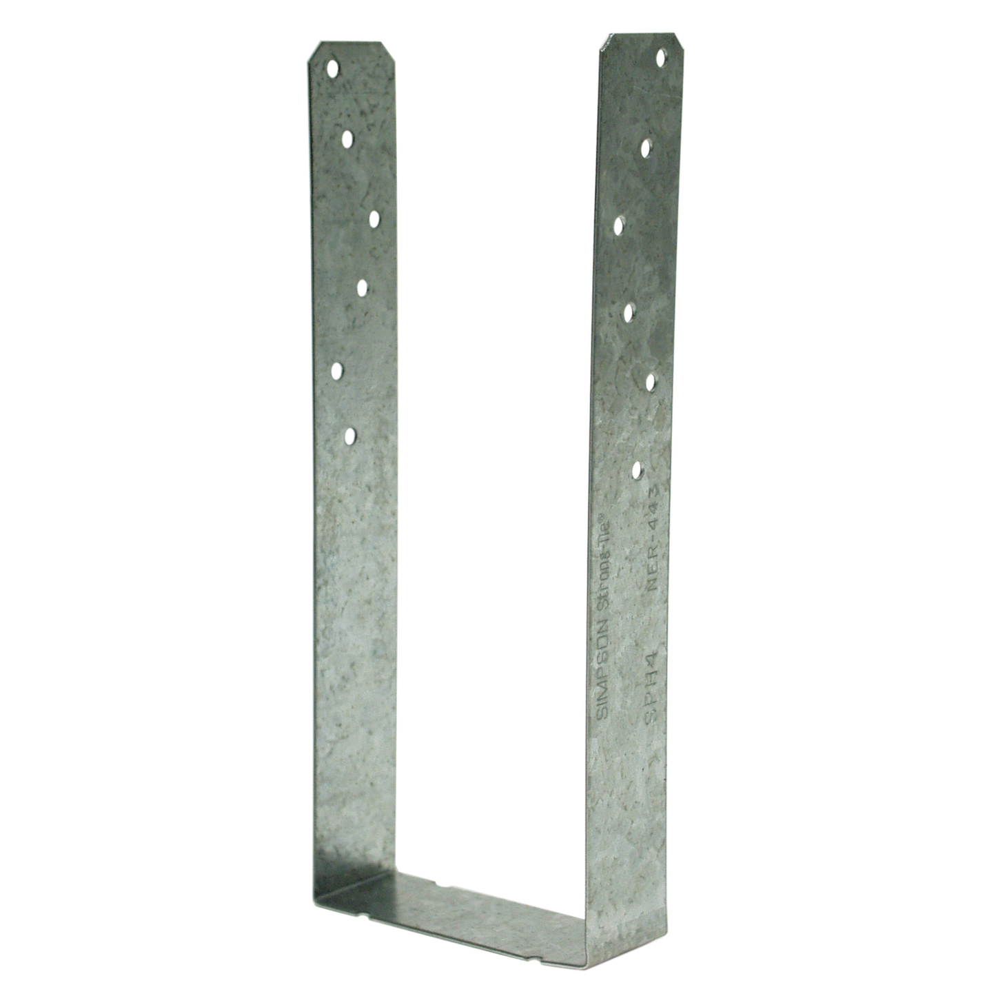 Simpson Strong-Tie SPH4 SPH 3-9/16 in. x 8-3/4 in. Galvanized Heavy-Duty Stud Plate Tie