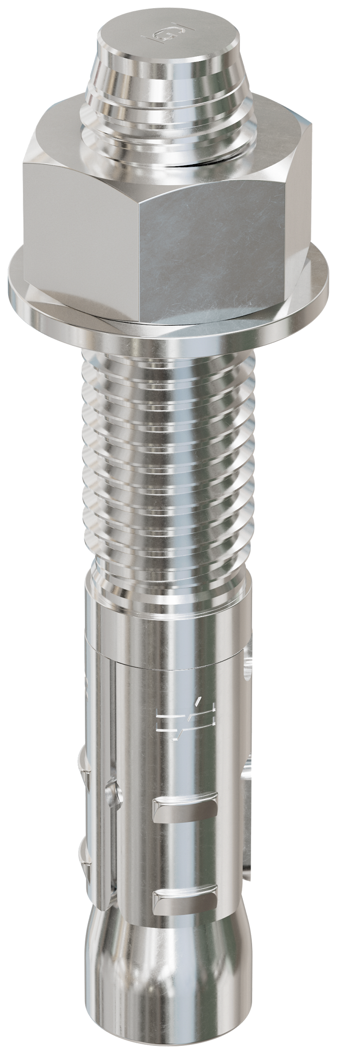 Simpson Strong-Tie STB2-754344SSR10 Strong-Bolt® 2 — 3/4 in. x 4-3/4 in. Type 304 Stainless-Steel Wedge Anchor (10-Qty) (Pack of 4)