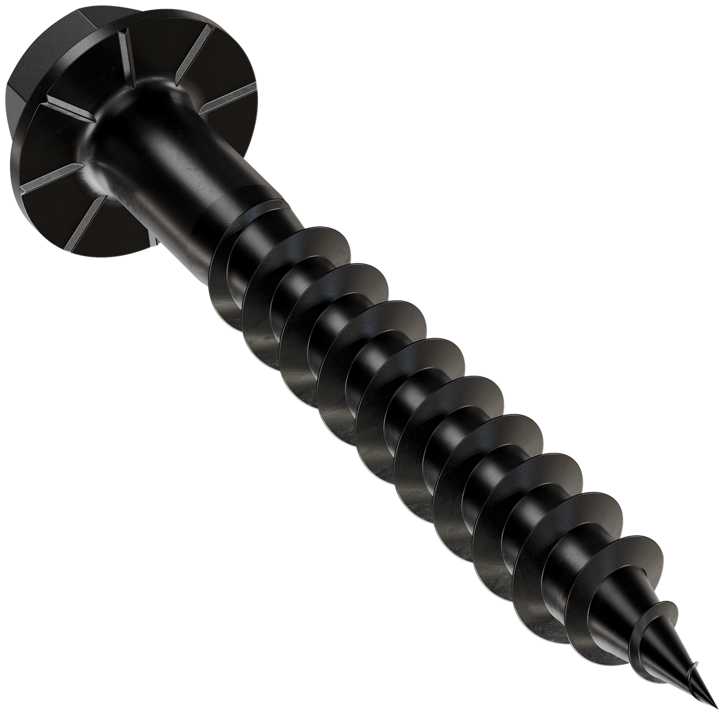 Simpson Strong-Tie SD10112DBBR50 Outdoor Accents® Connector Screw — #10 x 1-1/2 in. Double-Barrier Coating, Black (50-Qty) (Pack of 5)