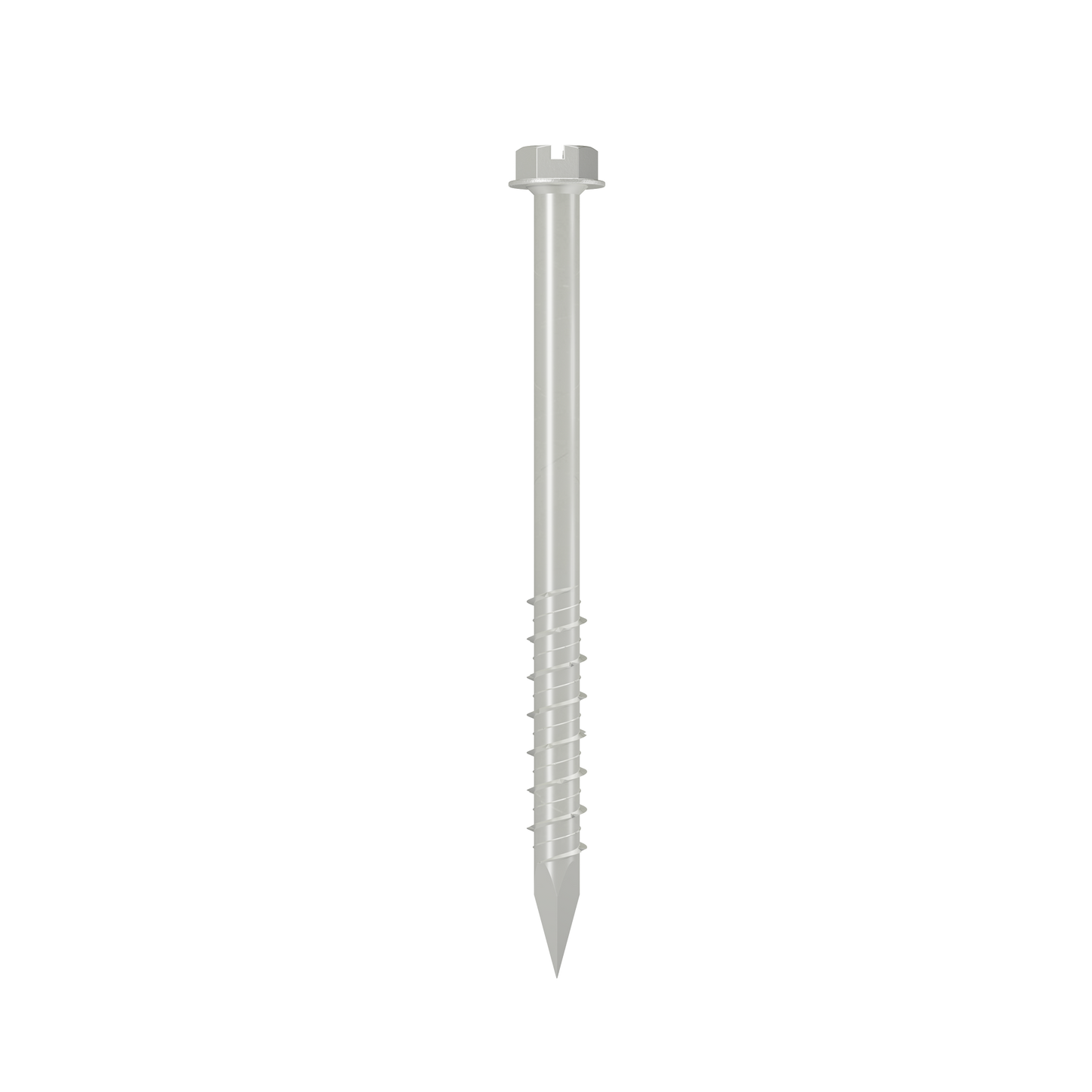 Simpson Strong-Tie TTN25314HSS Titen® 1/4 in. x 3-1/4 in. Hex-Head Stainless-Steel Concrete and Masonry Screw (100-Qty) (Pack of 4)