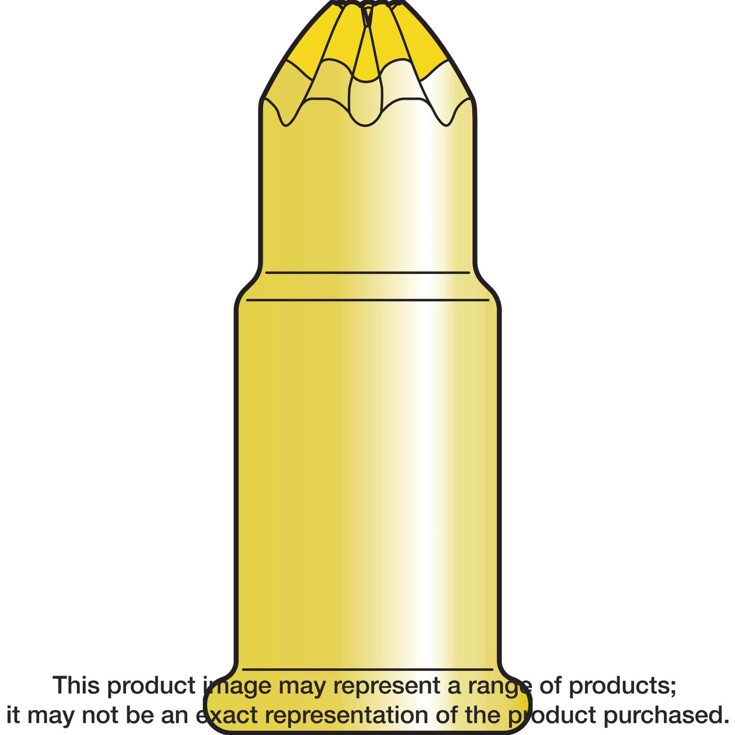 Simpson Strong-Tie P22AC4 P22AC 0.22-Caliber “A” Single-Shot Crimp Loads, LVL 4, Yellow (100-Qty)