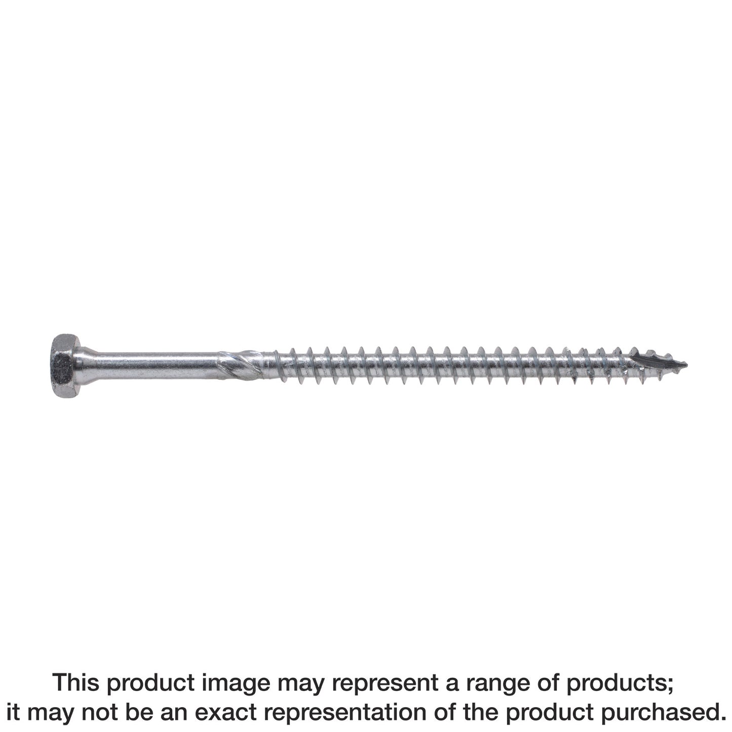 Simpson Strong-Tie SDHR27614 Strong-Drive® SDHR COMBO-HEAD Screw — 0.275 in. x 6-1/4 in., Blue Zinc (100-Qty)