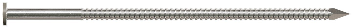 Simpson Strong-Tie S16SNDG1 Painted Siding Nail — 3-1/2 in. x .120 in. Type 304 Stainless Steel, Gray (1 lb.) (Pack of 10)