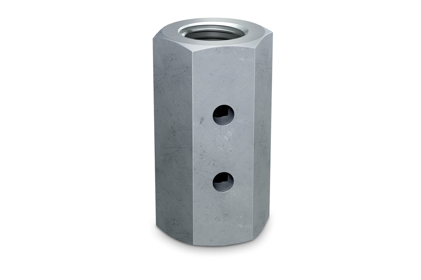 Simpson Strong-Tie CNW5/8-1/2 CNW 5/8 in. to 1/2 in. Coupler Nut with Witness® Hole (Pack of 200)