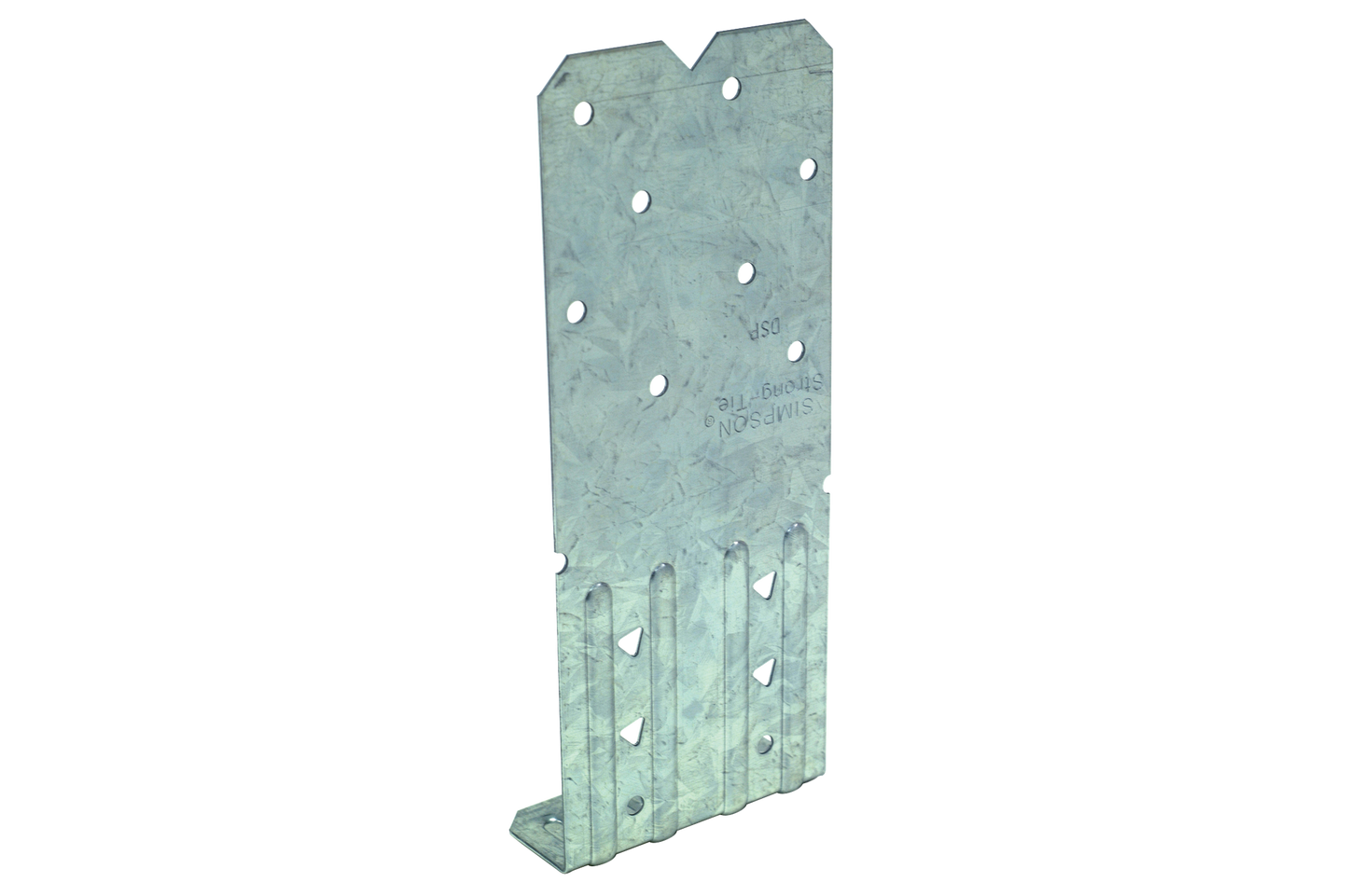 Simpson Strong-Tie DSPZ DSP 18-Gauge ZMAX® Galvanized Double-Stud Plate Tie (Pack of 100)