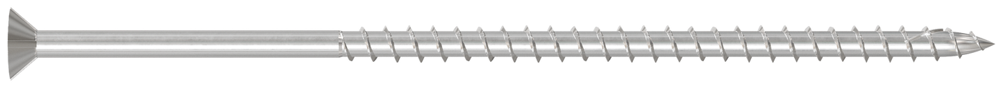 Simpson Strong-Tie T12600WP1 Strong-Drive® DWP WOOD SS Screw — #12 x 6 in. T27, Flat Head, Type 316 (1 lb.) (Pack of 6)