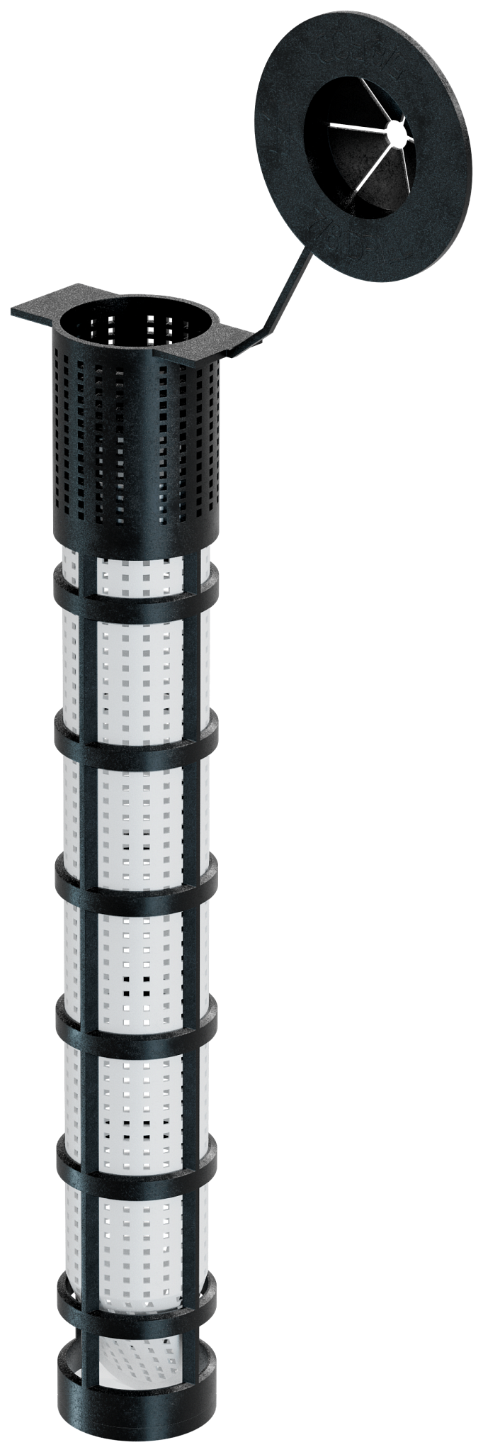 Simpson Strong-Tie AWS626P Opti-Mesh 6 in. Acrylic Adhesive Plastic Screen Tube for 5/8 in. Rod for AT-XP (Pack of 50)