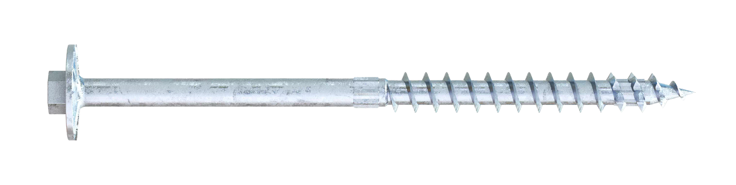 Simpson Strong-Tie SDWH27600GMB Strong-Drive® SDWH™ TIMBER-HEX HDG Screw — 0.276 in. x 6 in. 3/8 Hex (150-Qty) (Pack of 36)