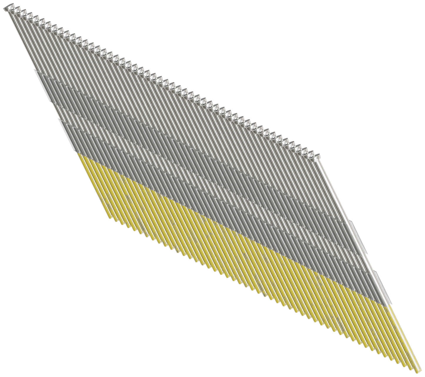 Simpson Strong-Tie T15N250SFB Tape Collation, DA-Style Angle, 15-Gauge Finishing Nail — 2-1/2 in. Type 316 (500-Qty) (Pack of 40)