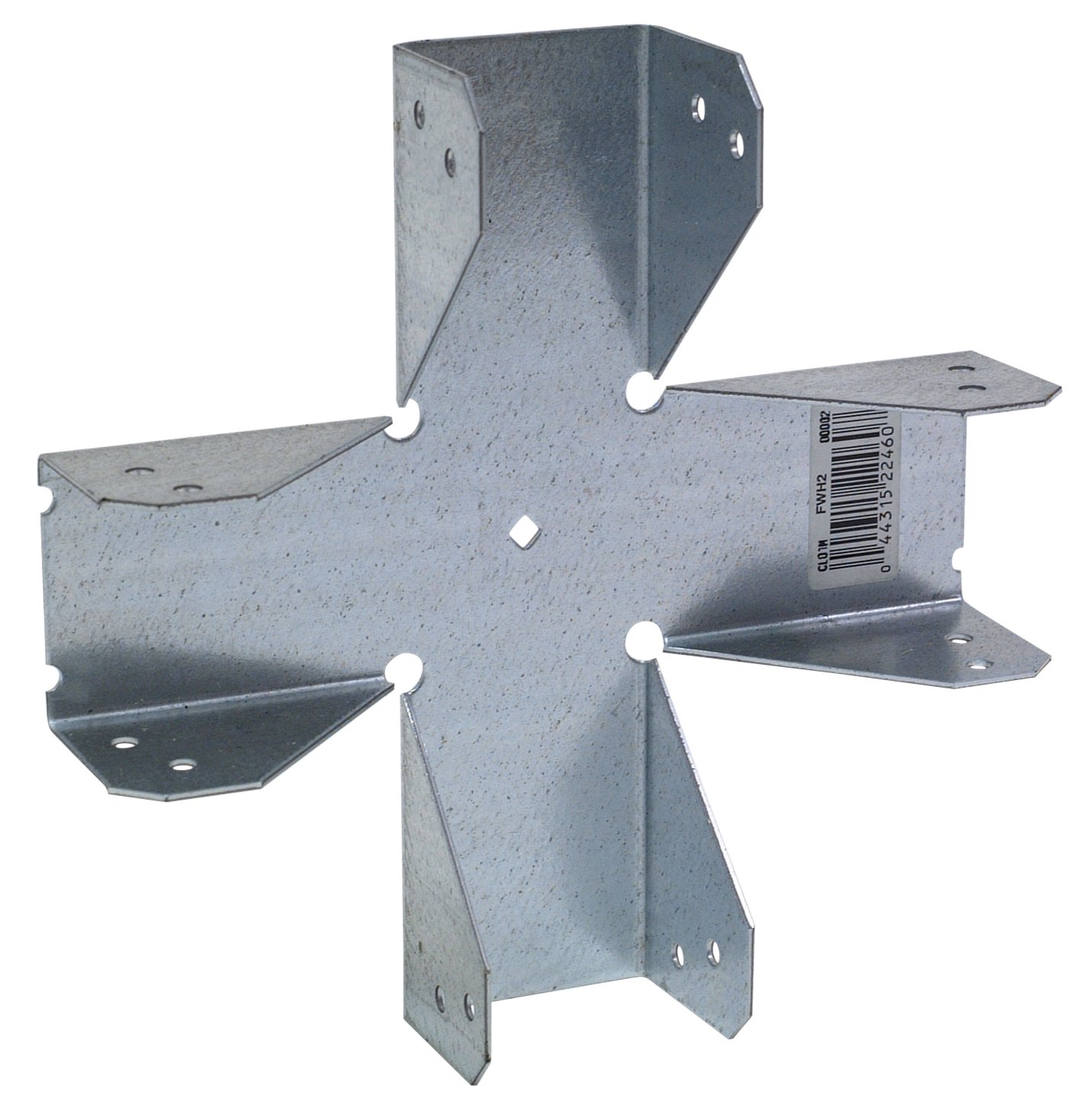 Simpson Strong-Tie FWH2 FWH 18-Gauge Four-Way Connector for 2x (Pack of 25)