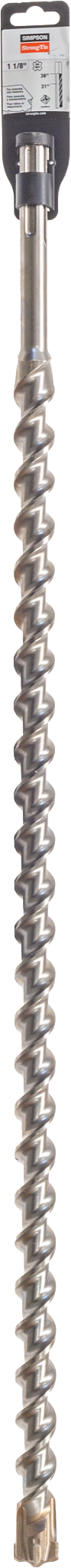 Simpson Strong-Tie MDMX11236Q 1-1/8 in. x 36 in. SDS-max® Shank Quad-Head Drill Bit (Pack of 5)