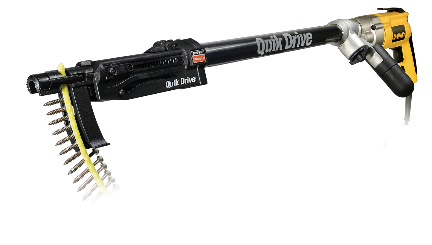 Simpson Strong-Tie PRO200SD25K Quik Drive® PRO200SG2 Multi-Purpose System w/ DeWalt® 2500 RPM Screwdriver Motor (Pack of 60)