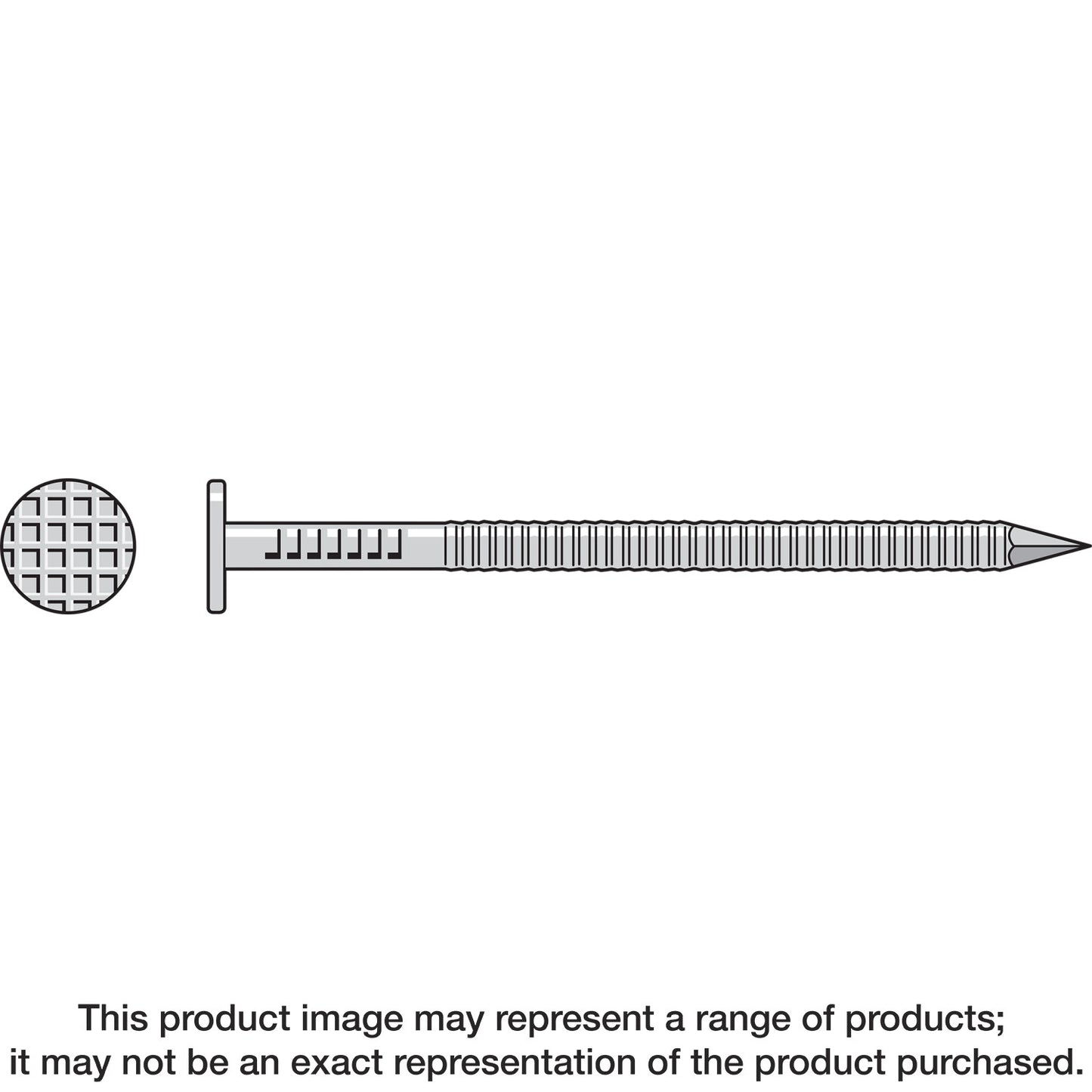 Simpson Strong-Tie T3SND-RP75 Wood Siding Nail — 1-1/4-in. x .083-in. Type 316 Stainless Steel (75-Qty) (Pack of 5)