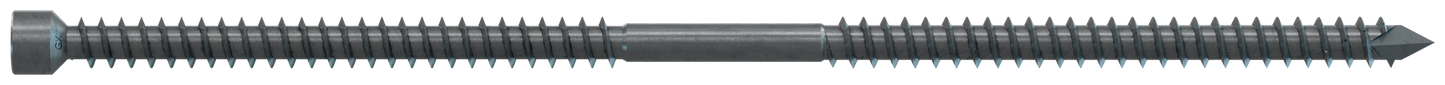 Simpson Strong-Tie SWD22812DBB-R30 Strong Drive® SWD Double-Threaded™ Screw — 0.235-in. x 8-1/2-in. T40, Black (30-Qty) (Pack of 6)