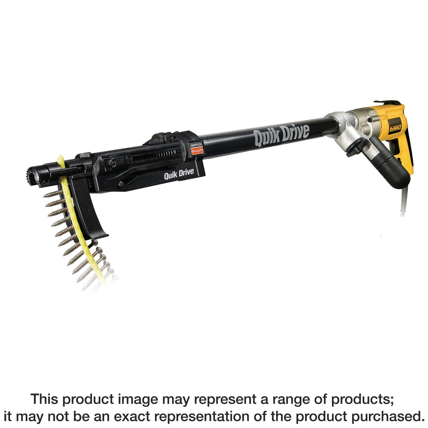 Simpson Strong-Tie PRO200SD25K Quik Drive® PRO200SG2 Multi-Purpose System w/ DeWalt® 2500 RPM Screwdriver Motor (Pack of 60)