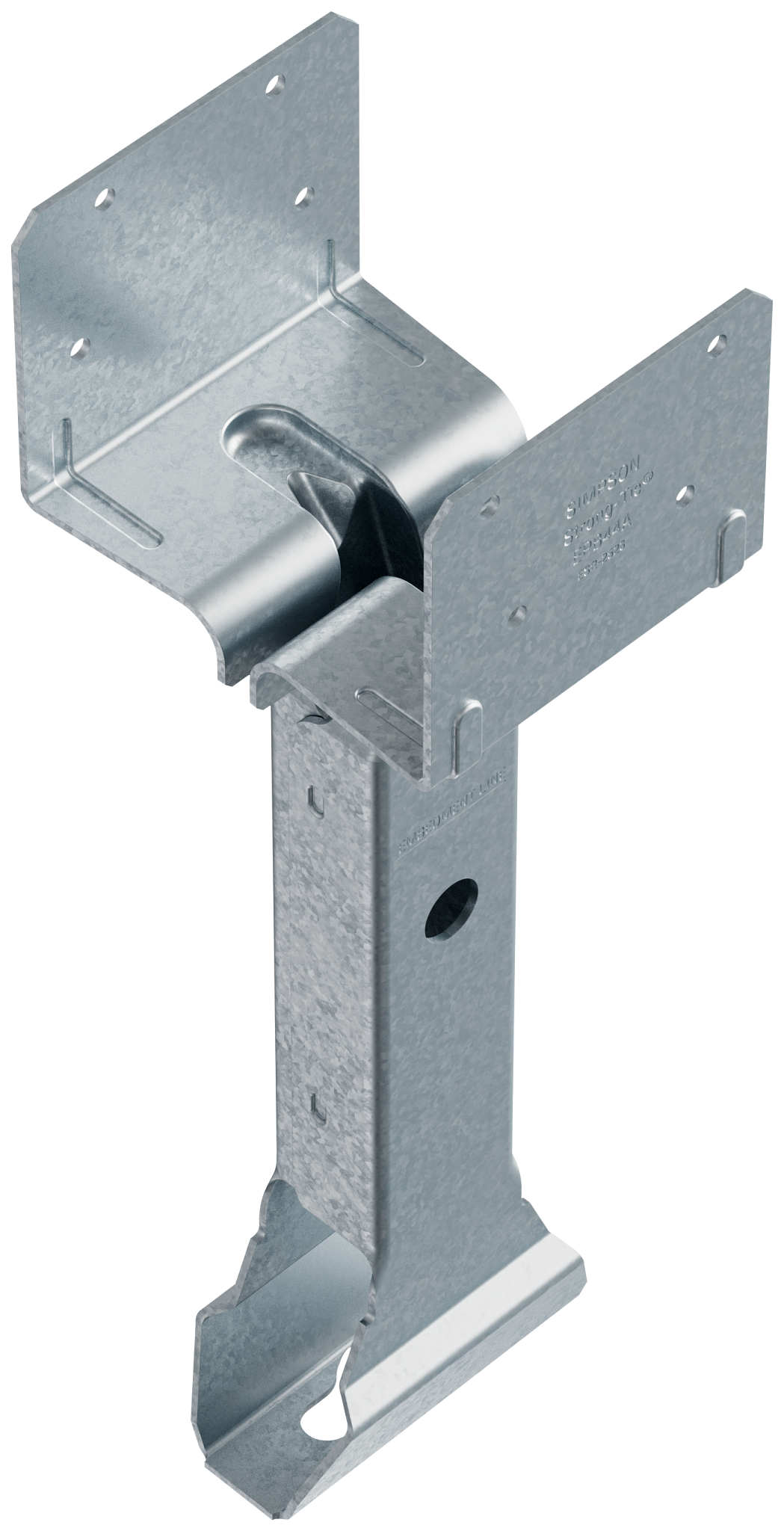 Simpson Strong-Tie EPB44A EPB Galvanized Elevated Post Base for 4x4