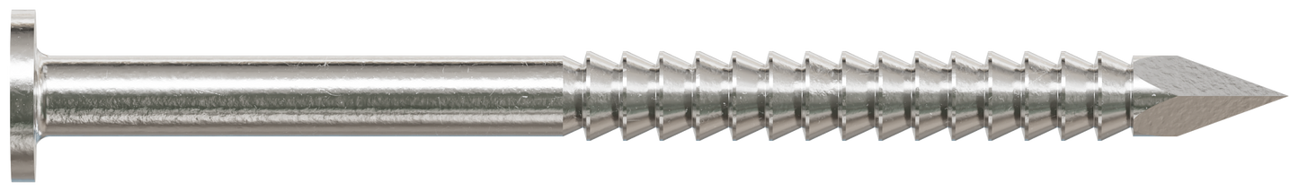 Simpson Strong-Tie S5ACN1 Common Nail, Annular Ring Shank — 1-3/4-in. x .113-in. Type 304 Stainless Steel (1 lb.) (Pack of 800)