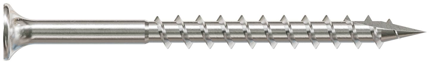 Simpson Strong-Tie S10250D25 Bugle-Head Wood Screw, Square Drive — #10 x 2-1/2 in. #2 Square, Type 305 (25-Qty)