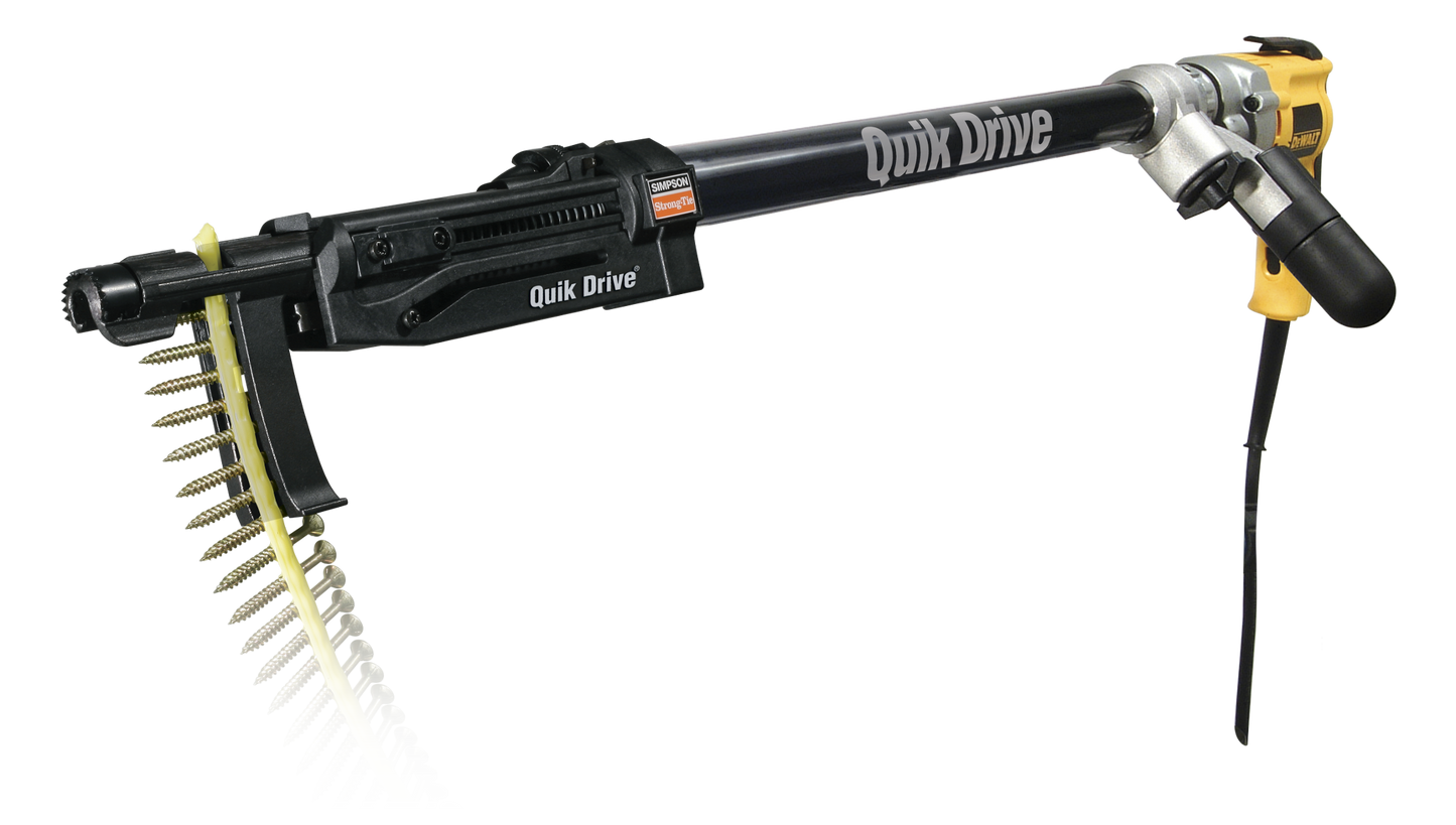 Simpson Strong-Tie PRO250G2D25K Quik Drive® PRO250G2 Subfloor System w/ DeWalt® 2500 RPM Screwdriver Motor (Pack of 60)