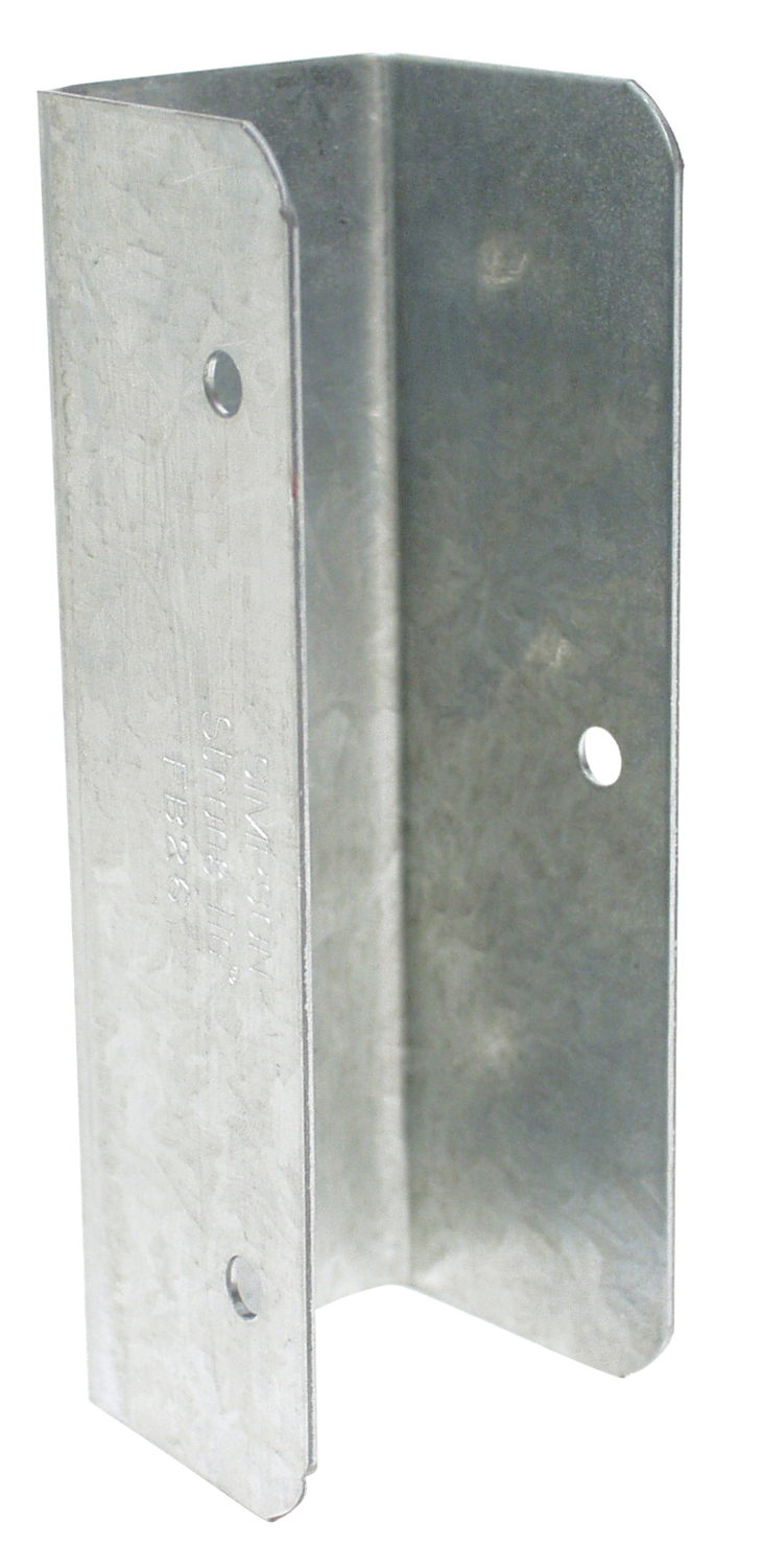 Simpson Strong-Tie FB26 FB Galvanized Fence Rail Bracket for 2x6 (Pack of 25)