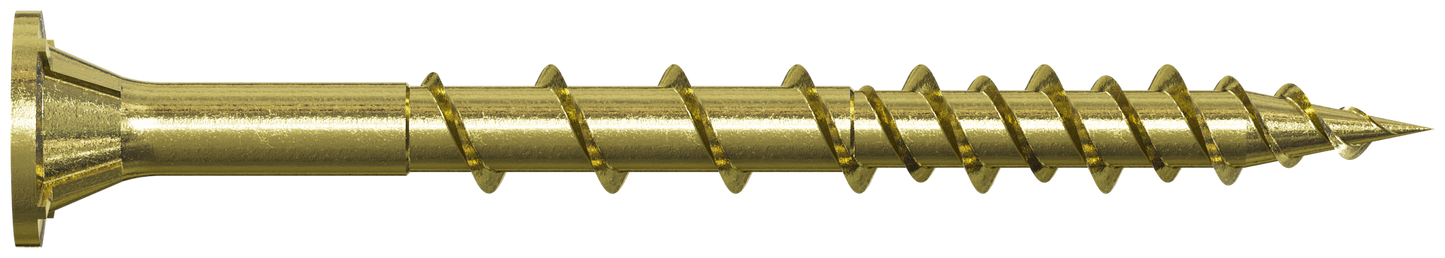 Simpson Strong-Tie HCKWSV2S Strong-Drive® WSV SUBFLOOR Screw (Collated) — #9 x 2 in. T25, Yellow Zinc (1000-Qty) (Pack of 176)