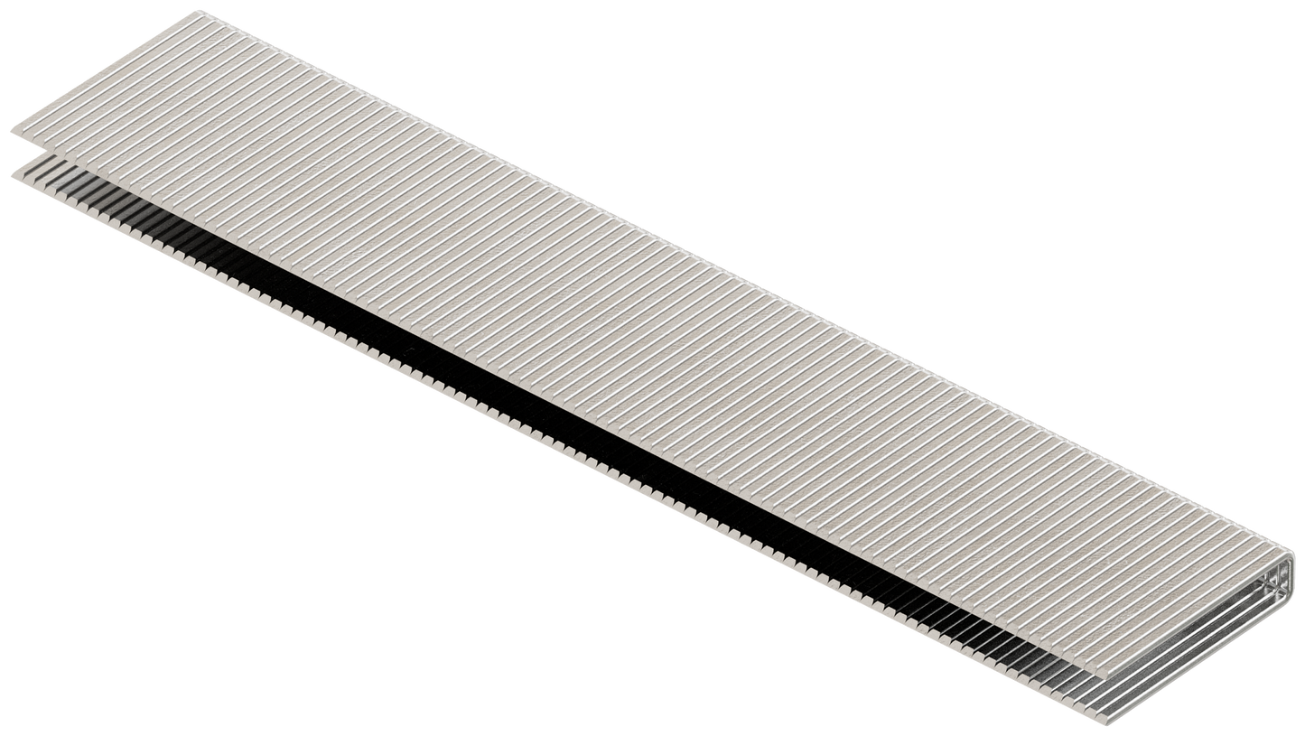 Simpson Strong-Tie S18N100L13 1/4-in. Crown, 18-Gauge Staples — 1 in. Type 304 Stainless Steel, (Qty-5000)