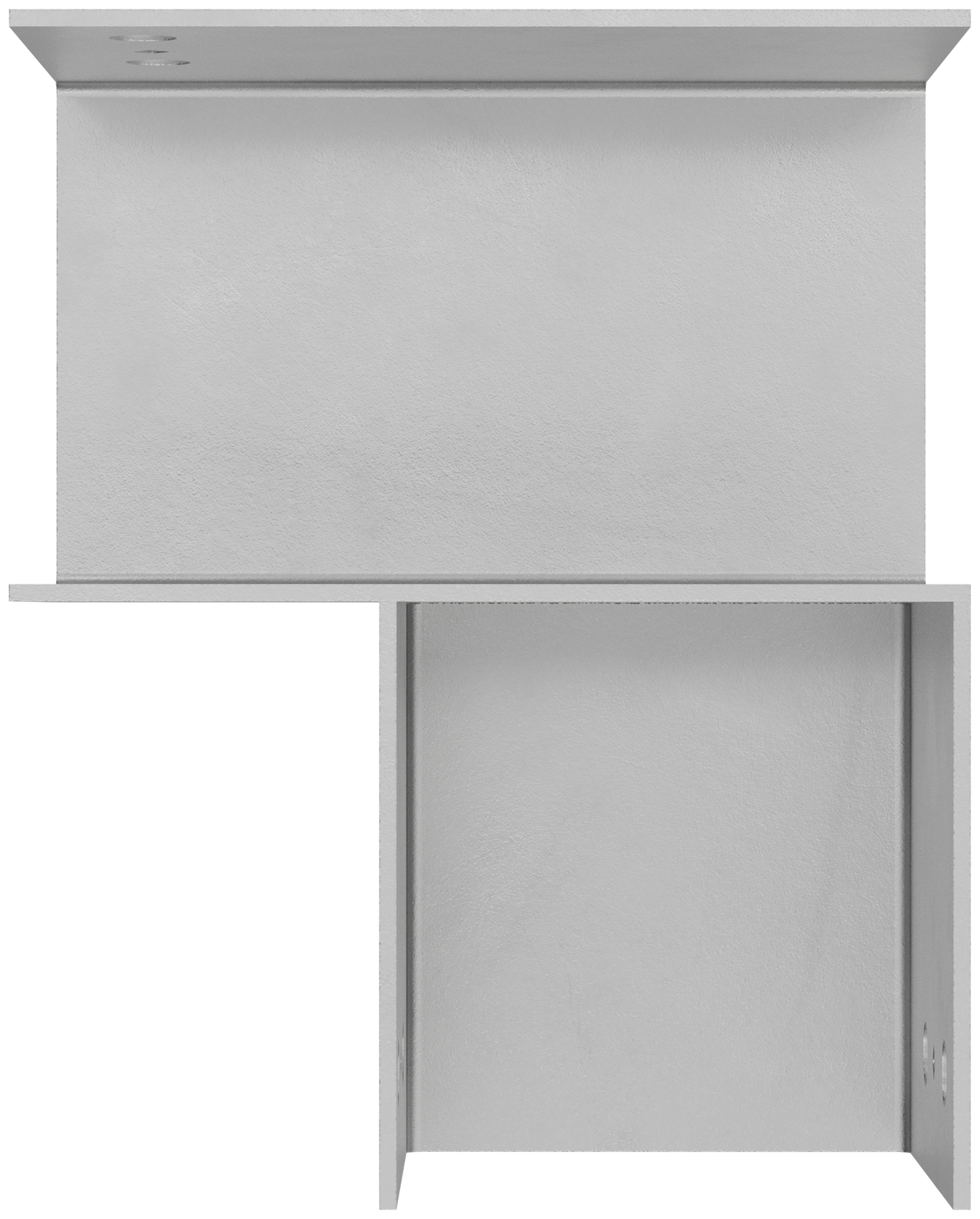 Simpson Strong-Tie ECCLR666HDG ECCLR HDG L-Shape End Column Cap for 6x Beams, 6x Post, Skewed Right
